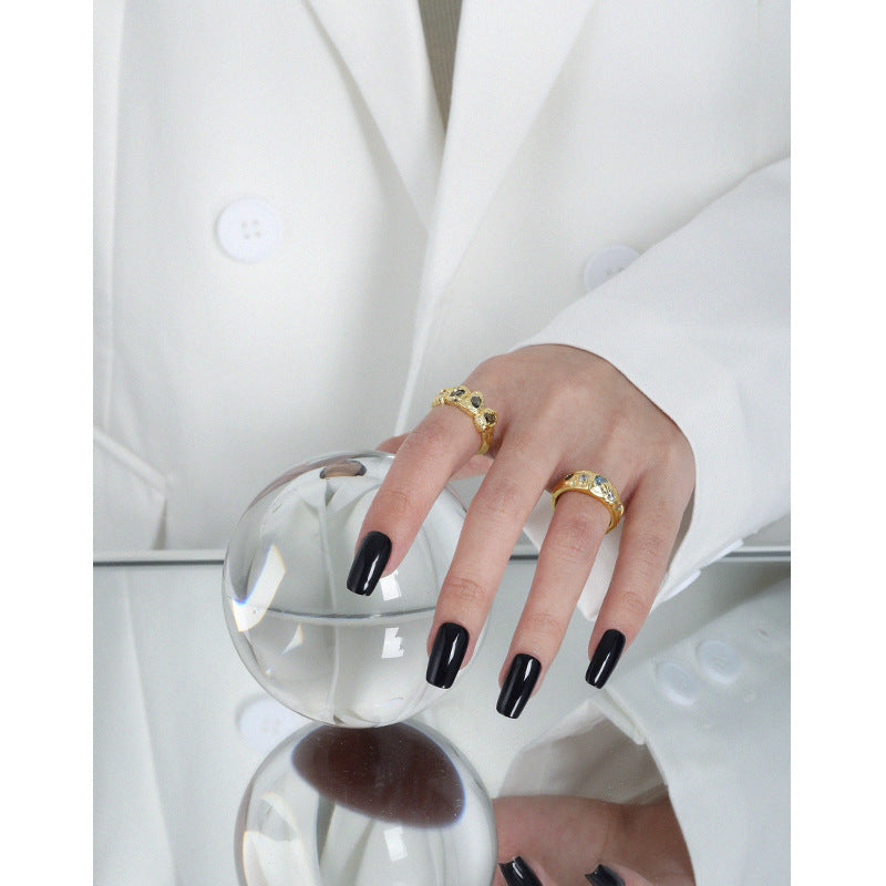 Micropaved Zirconia S925 Sterling Silver Opening
