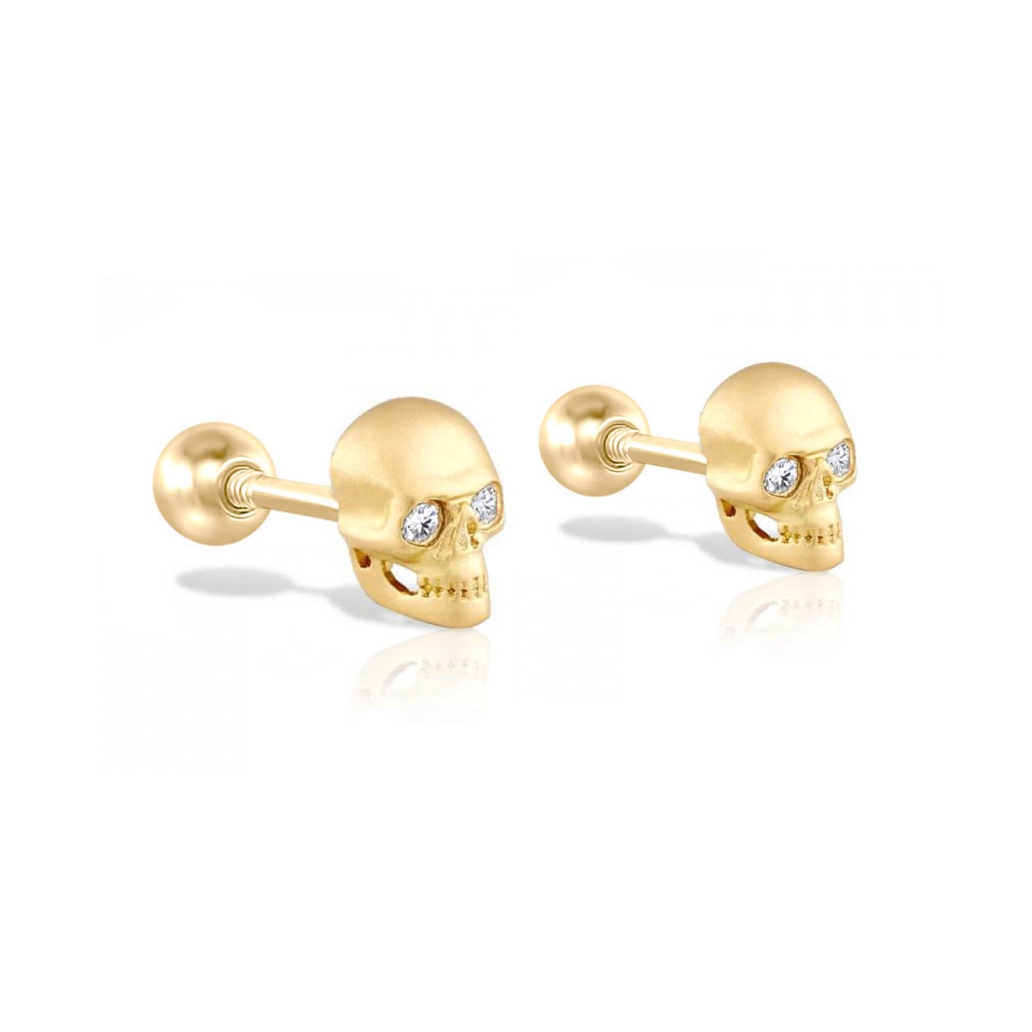 A30  Bone Stone Studs