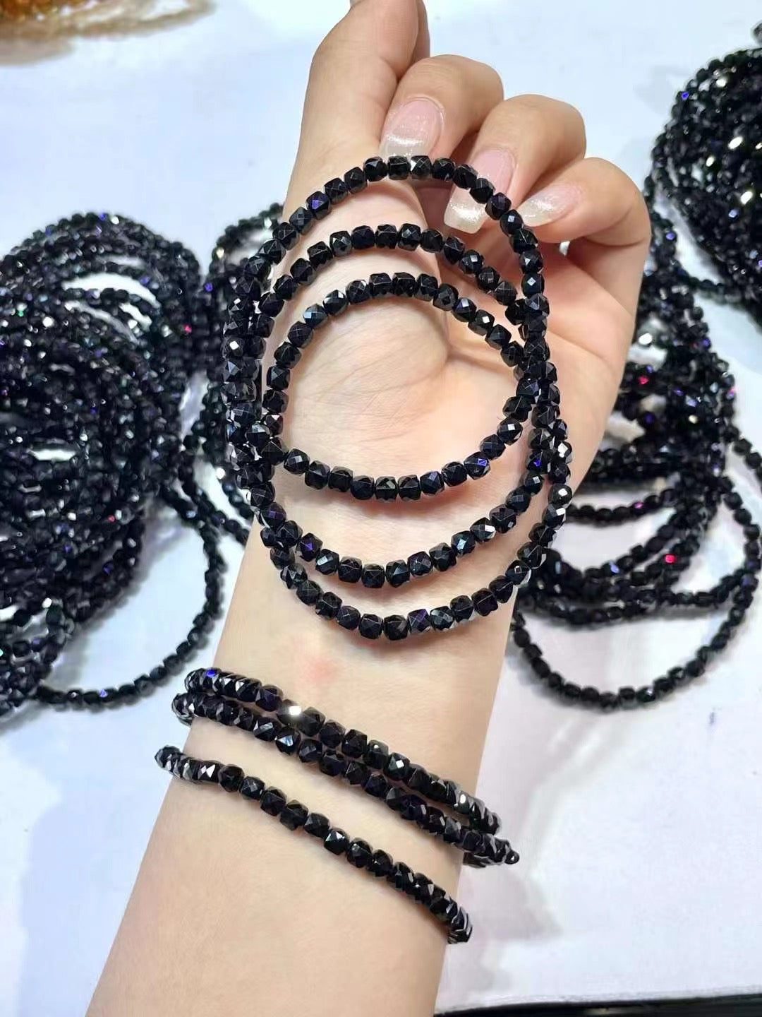 Black Spinel Bracelets