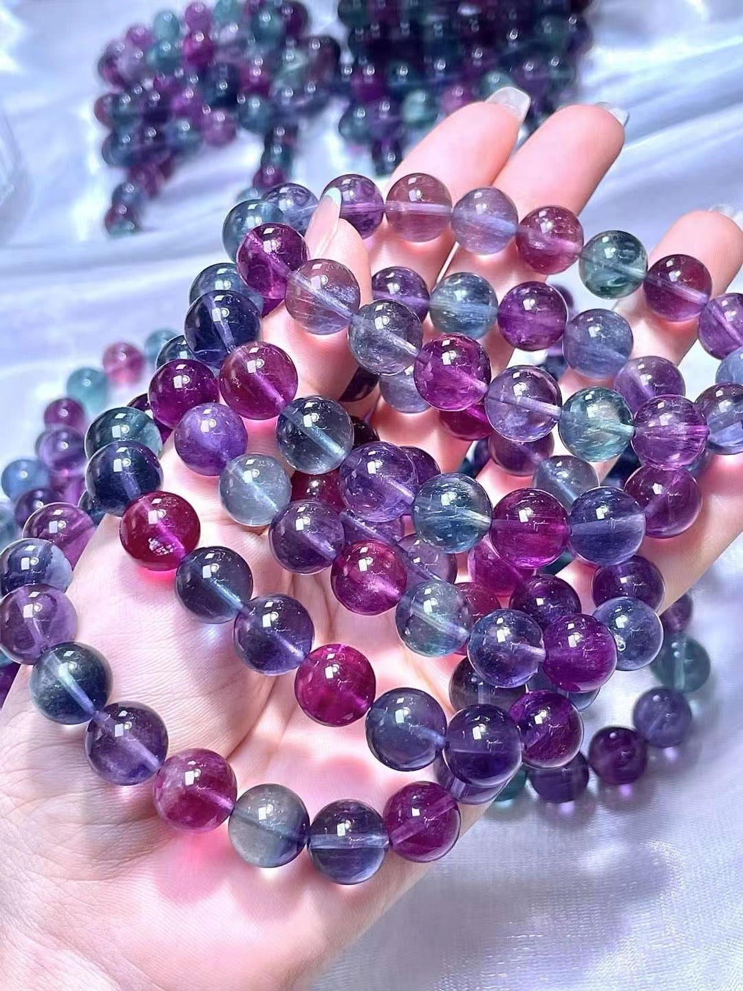 Rainbow Fluorite Bracelets