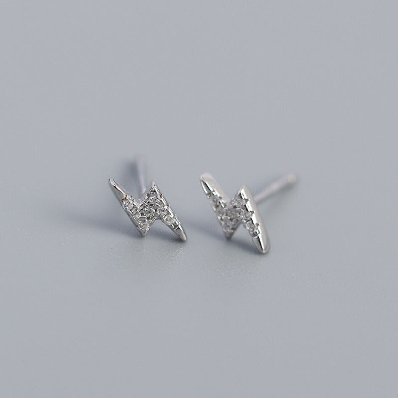 A2  Zircon Lightning Studs