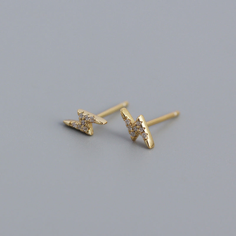 A2  Zircon Lightning Studs