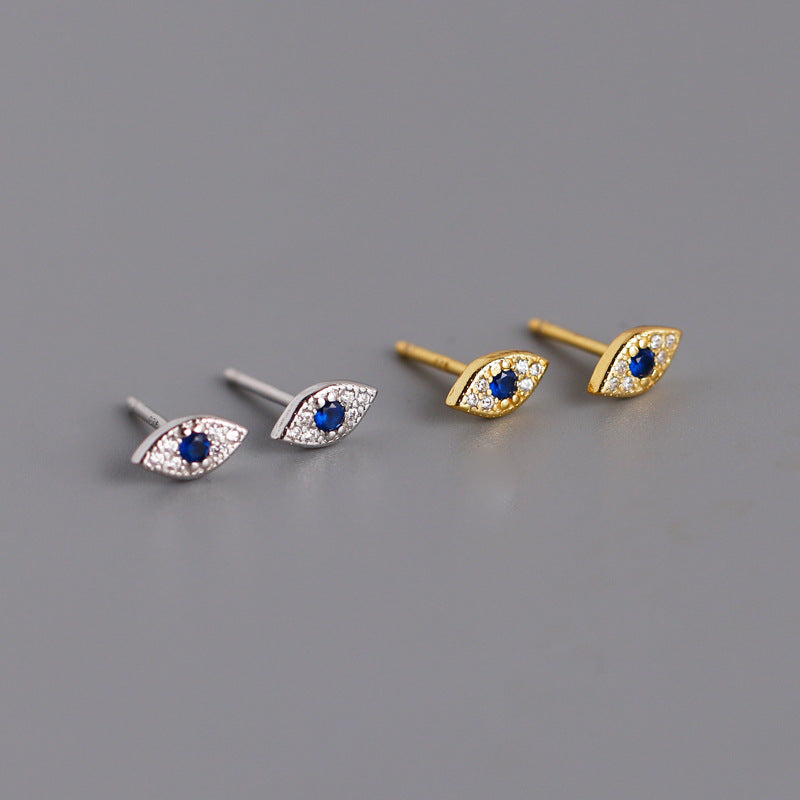 Devil Eye zircon Studs