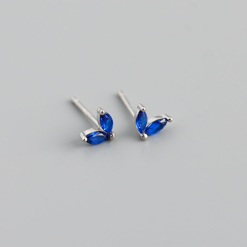 Multicolor Zircon Marquise Studs