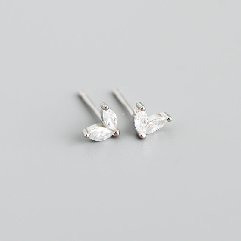 Multicolor Zircon Marquise Studs