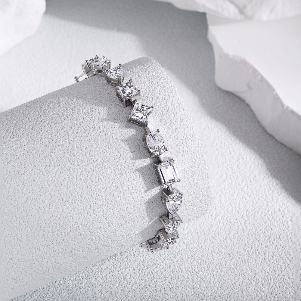 Tennis Chain Special-shaped Zircon-studded Hip-hop Luxury Bracelets