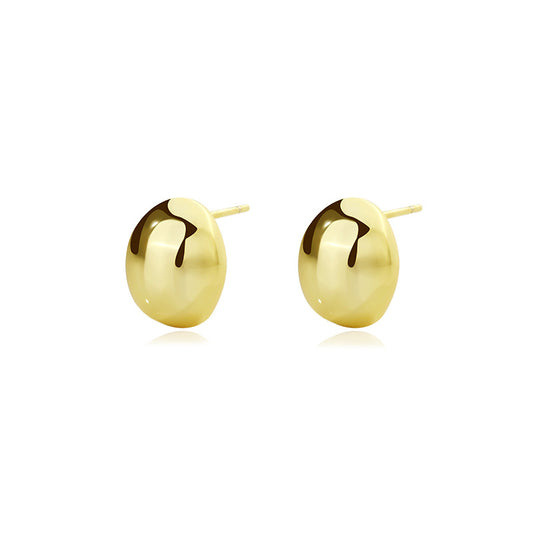 A22  Small Bean Earrings