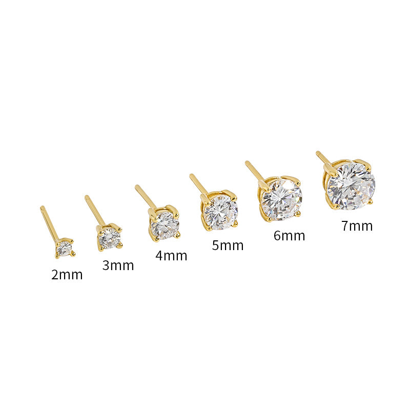 A1 Zircon Studs