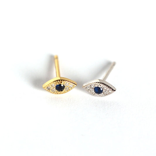 Devil Eye zircon Studs