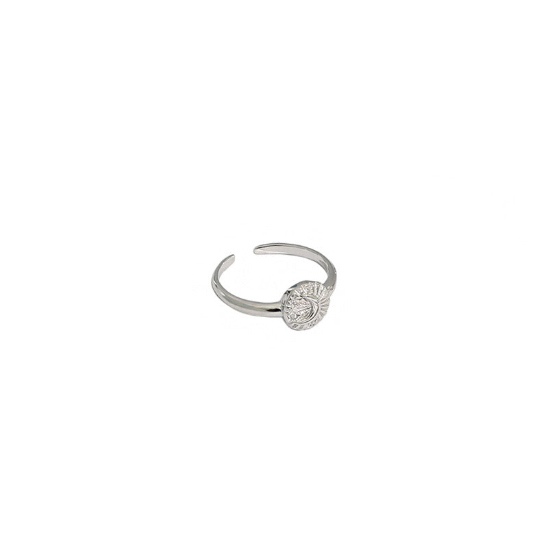 S925 sterling silver women's all-match ring