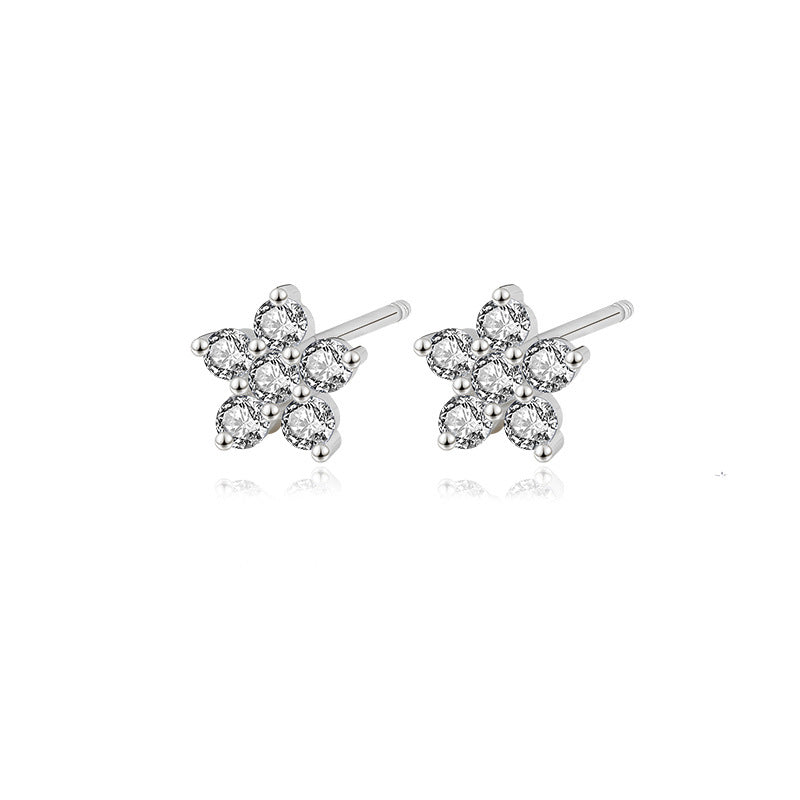 A17  Zircon Stars Studs