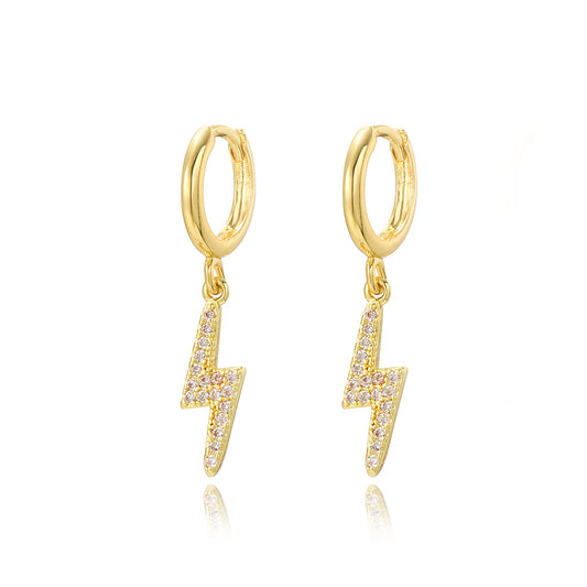 H3  Lighting Zircon Earrings