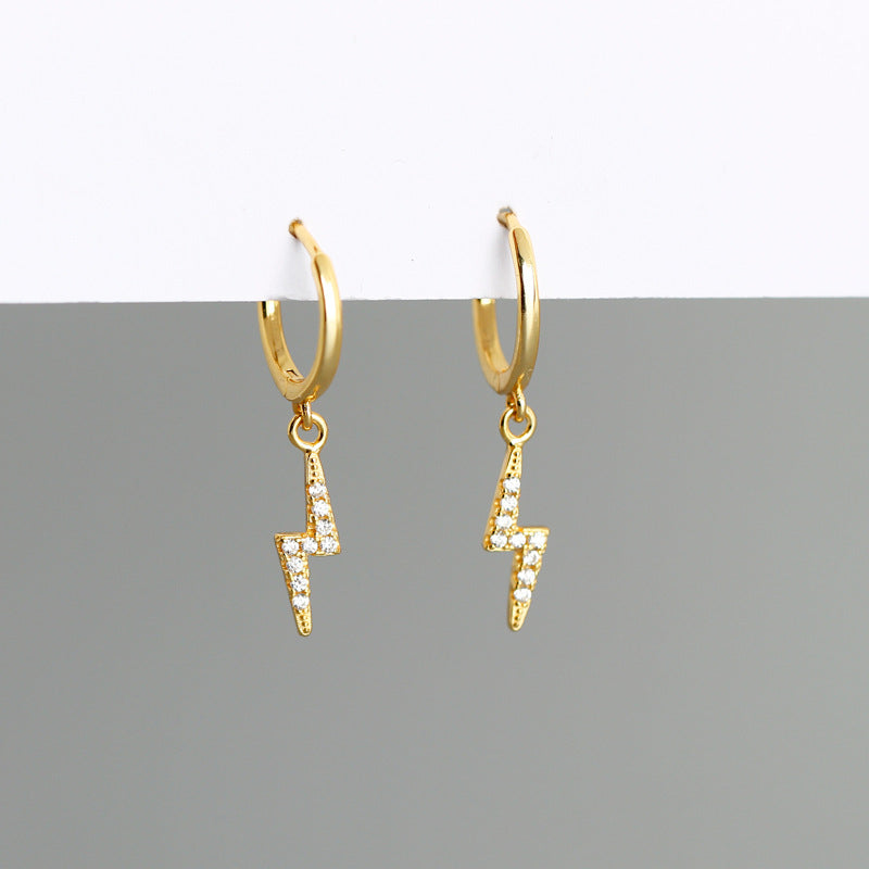 H3  Lighting Zircon Earrings