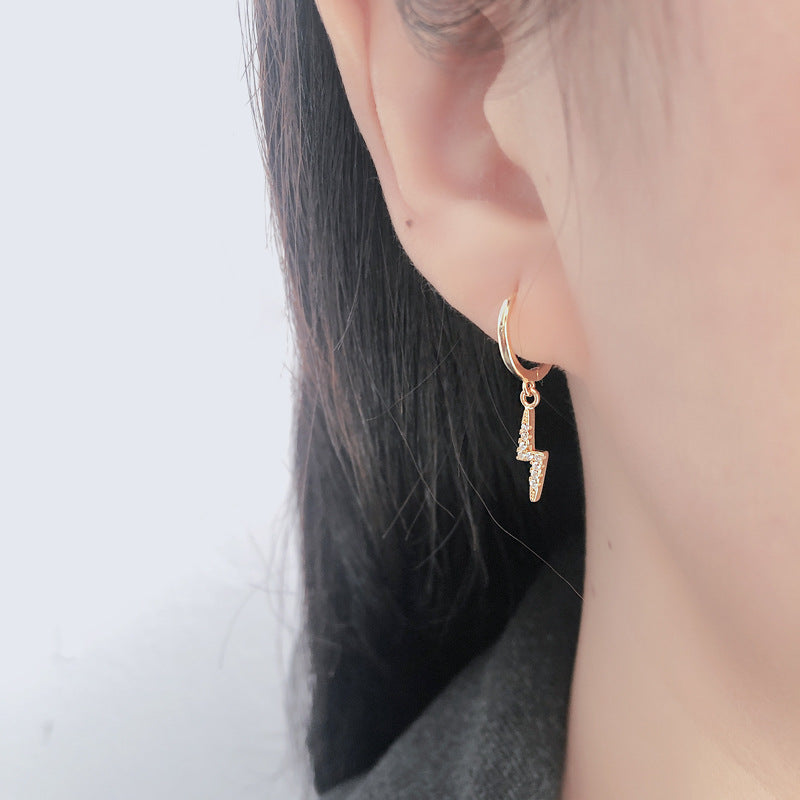 H3  Lighting Zircon Earrings