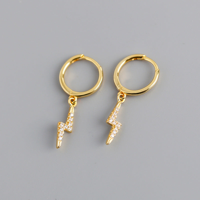 H3  Lighting Zircon Earrings