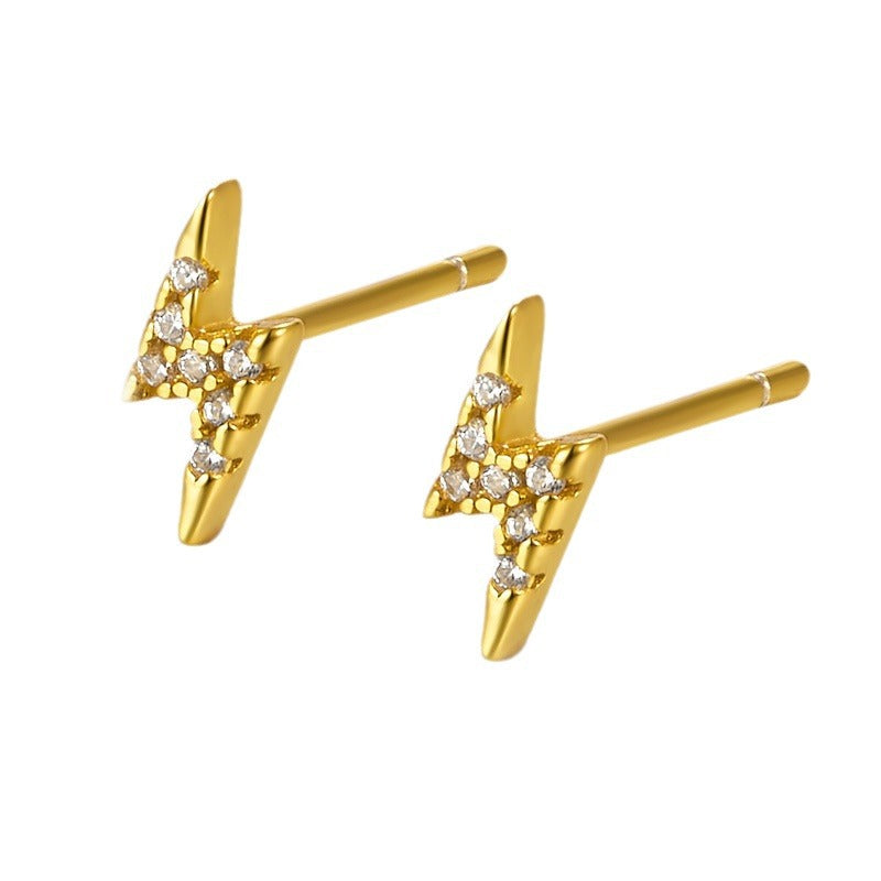 A2  Zircon Lightning Studs