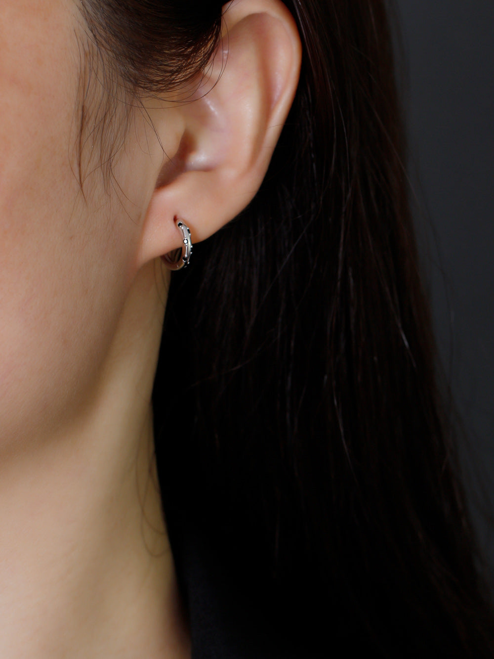 B3  Scattered Zircon Earrings