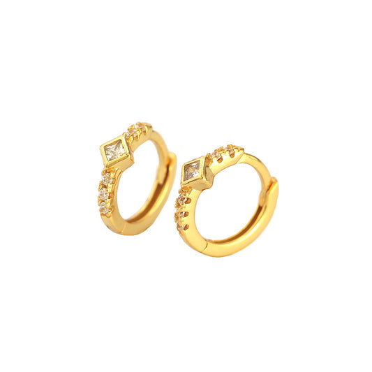 D3  Zirconia Earrings