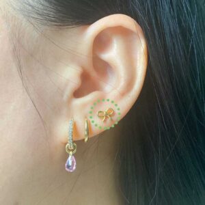 Bow Stud-1 Bow Stud Flat Back